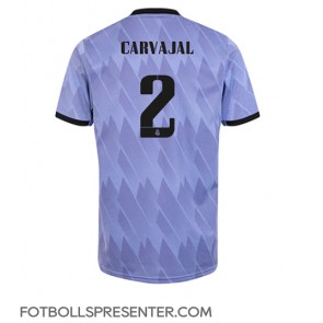 Real Madrid Daniel Carvajal #2 Borta Matchtröja 2022-23 Kortärmad